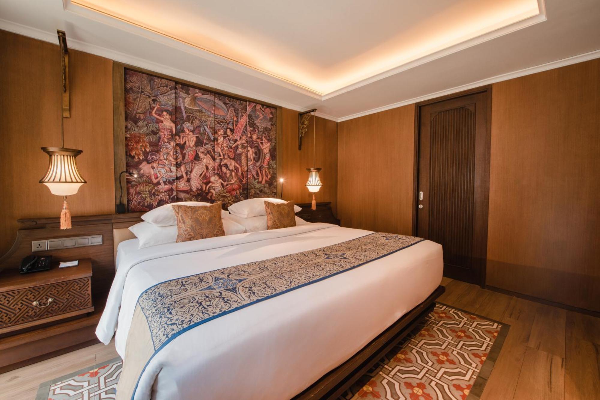 קוטה לומבוק Ramayana Suites And Resort מראה חיצוני תמונה A bedroom at the hotel